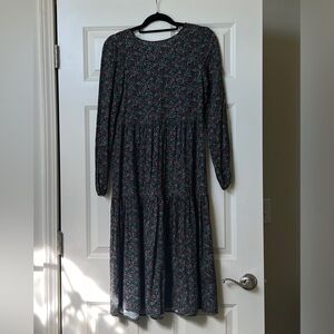 NA-KD Midi floral dress